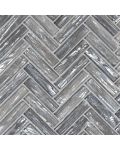 Shimmering Silver Herringbone 8mm Wall Tile