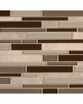 Sienna Interlocking 8mm Glass Tile