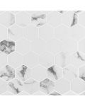 Pietra Statuario 2 x 2 Hexagon Mosaic Tile