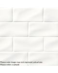 Whisper White 3" x 6" Subway Tile