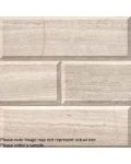 White Oak Honed Beveled 4" x 12" Subway Tile Sample