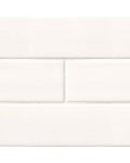 White Ceramic Subway 4 x 16 Tile