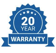 20 Year Warranty